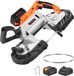 VEVOR 20V Snoerloze Lintzaag 127x115mm Zaagdiepte 120 M/Min Snelheid Metaalzaag