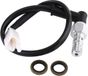 OEM Shenzhen Haorui Industrial Technology Co., Ltd. Achter hydraulische remdruk lichtschakelaar 10x1,25 mm - Universele motorfiets accessoire - Zilver
