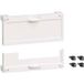 Hager UM00S1 Set de recouvrement pour kit multimédia pour panneau de brassage et prise 3 modules 1 pièce(s)