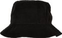 Flexfit Frottee Bucket Hat / Vissershoed - Zwart