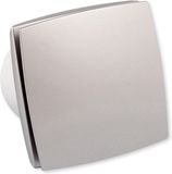 Eurovent ventilator Nedco Ventilator Design 100 - Aluminium - Met Tijdrelais - Badkamer/Toilet