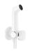 hansgrohe Bidethanddouche S met 1 waterbesparende jet (EcoSmart), incl. stopkraan, douchekophouder en doucheslang 1,25 m, voor koud water, mat wit, 29230700