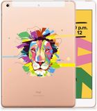 B2Ctelecom Back Cover voor Apple iPad 10.2 | iPad 10.2 (2020) | 10.2 (2021) Tablet Back Cover Lion Color