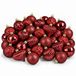 Mica Decorations Bal Onbreekbaar Donkerrood 40 Stuks