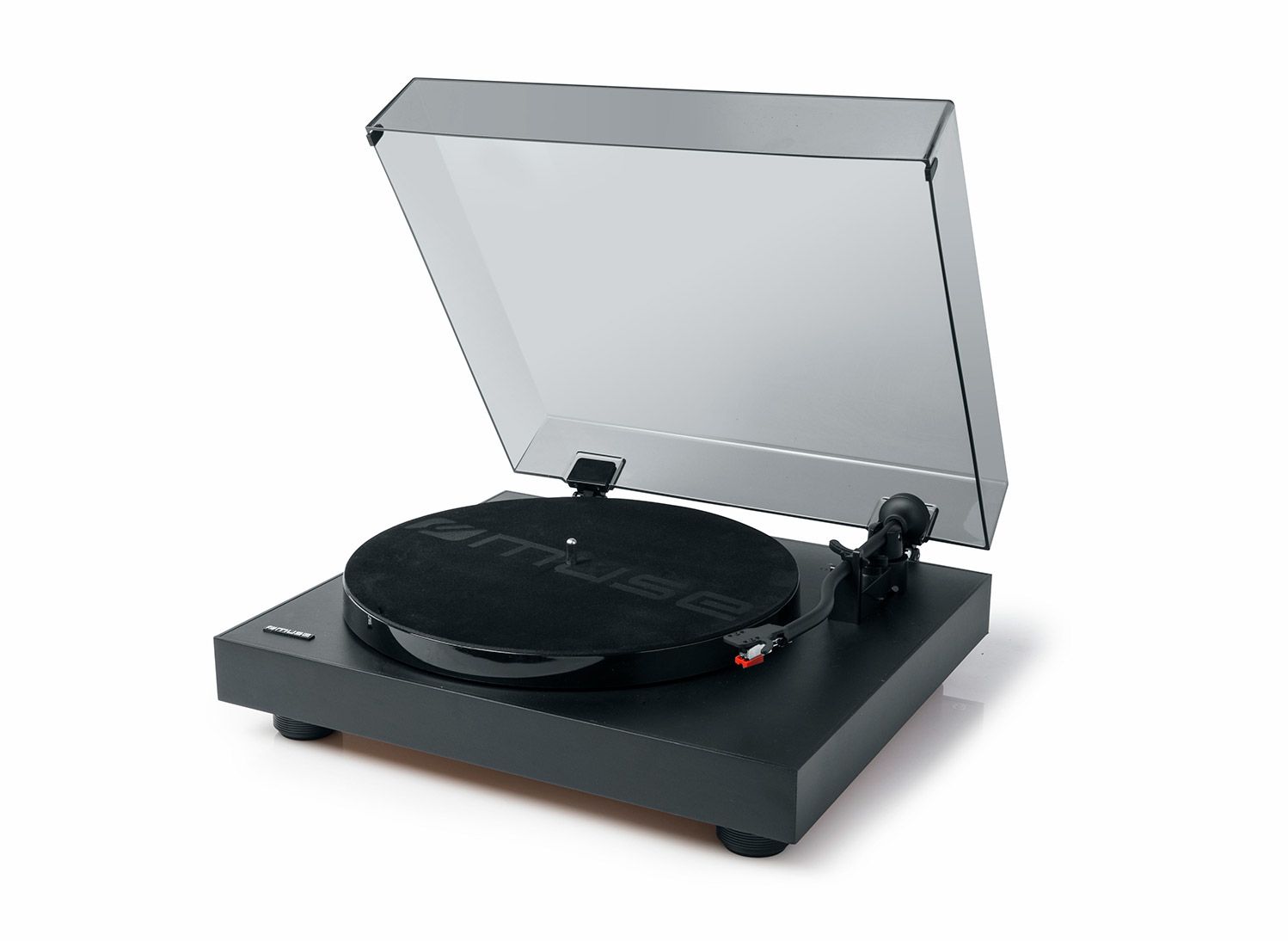 Muse MT-105B - Zwarte Retro Platenspeler met USB-opname