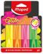 Maped Office Maped Glitter markeerstift set à 4 fluoriserende kleuren | 12 stuks