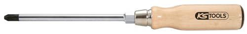 KS Tools 300.1012-E ERGOTORQUE WOOD Schroevendraaier PH2, Hanger