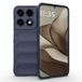 Motorola Coque Edge 70 Pro en TPU - Robuste - Bleu Foncé