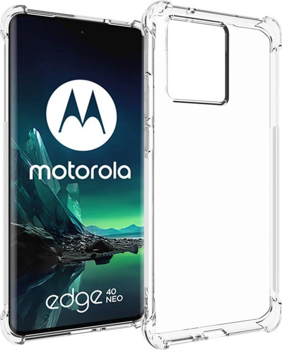 iMoshion Shockproof Case - Motorola Edge 40 Neo - Transparant