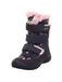 SUPERFIT Snowboots 'Crystal' blauw / rosa