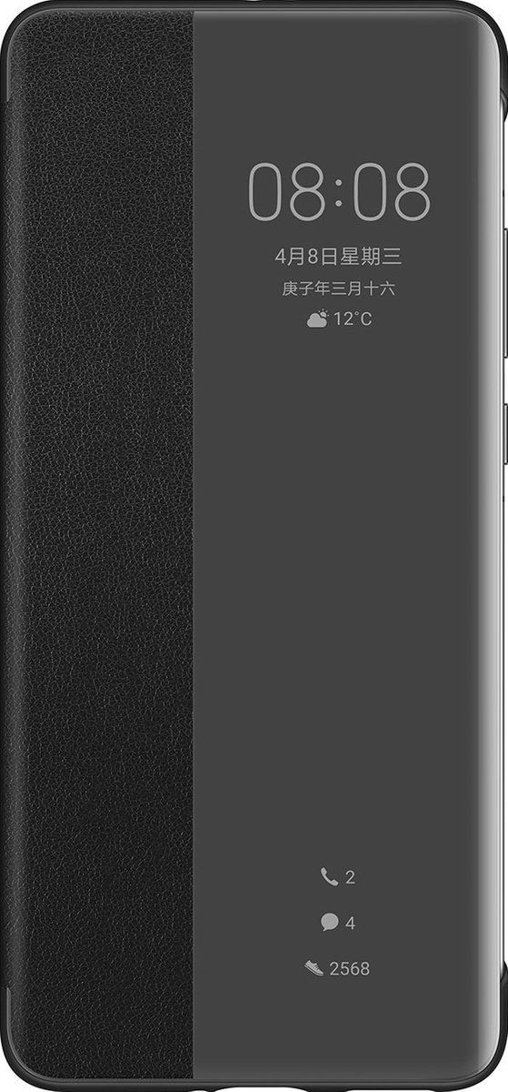 Huawei View Flip Cover - Black - for P40 Pro
