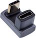 InLine USB-C haakse adapter | haaks (U-bocht) | USB4 40 Gbps | PD 240W | 8K 60Hz | metaal