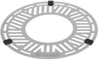 Grille de cuisson sans marque avec protection de bord en silicone pour fours portables et plats de rôtissage