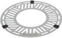 Grille de cuisson sans marque avec protection de bord en silicone pour fours portables et plats de rôtissage