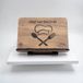 Zeo Wood Kookboekstandaard Hout Chef van het huis 30x20 cm