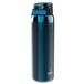 ION8 1 Liter Lichtgewicht Stalen Waterfles, Zonder Isolatie, Lekvrij, Makkelijk te Openen, Veilige Vergrendeling, Draaghendel, Vaatwasserbestendig, Duurzame, 1200ml (40oz), Blauw