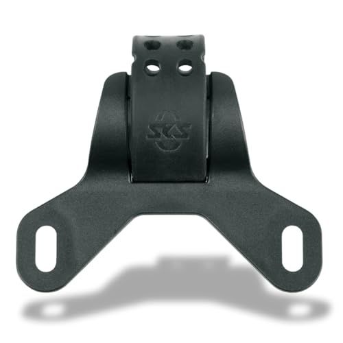 SKS 2-punts houder voor pomp, 23-29 mm (5 eenheden), uniseks, volwassenen, zwart, eenheidsmaat