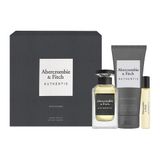 Abercrombie & Fitch Authentic Man 100ml Edt + 15ml Edt Spray + Hair & Body Wash Geschenkset