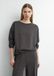 comma Sweatshirt - donkerbruin