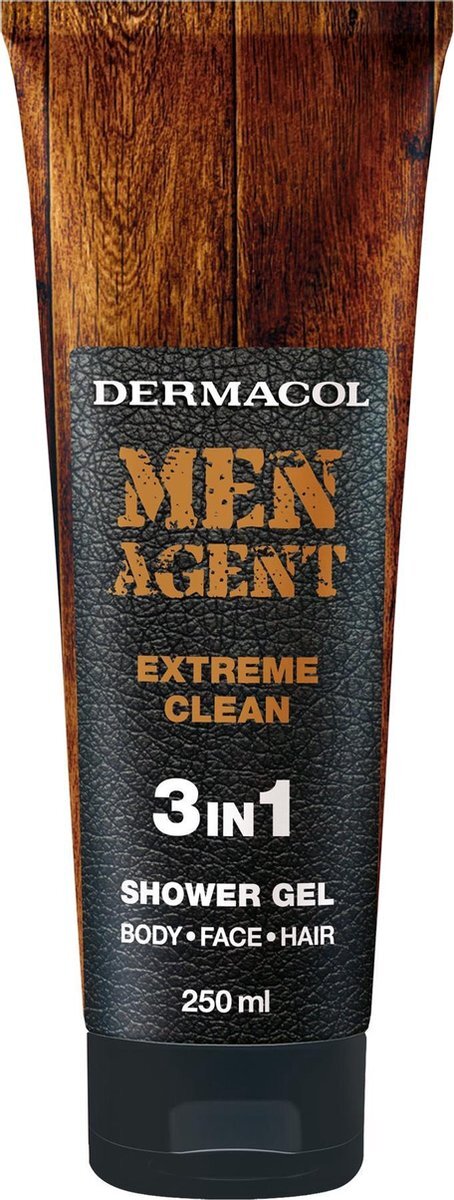 Dermacol Shower Gel For Men 3in1 Extreme Clean Men Agent (shower Gel) 250ml