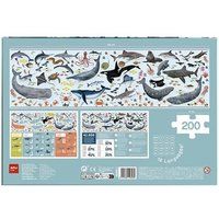 APLI kids - Endangered animals Ocean - legpuzzel - 200 stuks