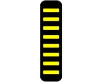 RRP ProGuard Cable Tie - Front - Sticker - Standard - Yellow