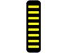 RRP ProGuard Cable Tie - Front - Sticker - Standard - Yellow