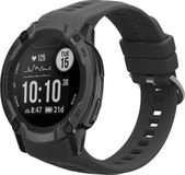 kwmobile horlogebandje geschikt voor Garmin Instinct 2S polsband - Smartwatch bandje van TPU - Activity tracker horloge band in grijs