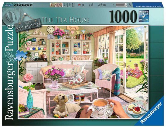 Ravensburger My Haven No.9 - The Tea House legpuzzel van 1000 stukjes