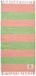 Bongusta Chindi Rug bubblegum & bright green - tapis rose & vert - 60 x 120 cm