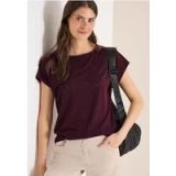 cecil Shirt met boothals in ajour look