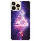 Oneindige Driehoek Siliconen hoesje compatibel met iPhone 13 Pro Max