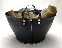 TT Houtmand (H:30cm / Ø45) gerecycled rubber groot - 5708059981923