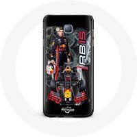 Maniacase Hoesje voor Samsung Galaxy A3 Formule 1 Max Verstappen F1 Coureur Red Bull 15