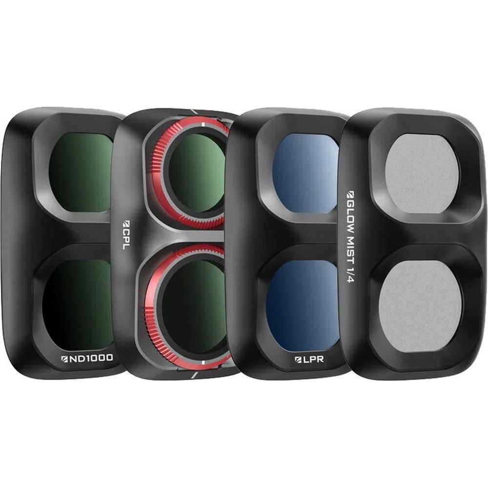 Freewell Osmo Pocket 4P Filters - Every day - 4Pack - Black
