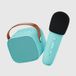 Lalarma Set de karaoké - Microphone et haut-parleur Bluetooth - Bleu