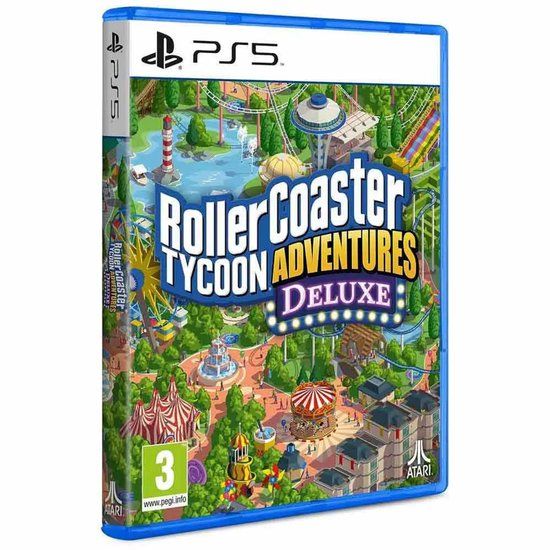 Atari RollerCoaster Tycoon Adventures Deluxe PlayStation 5