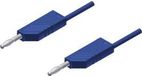 SKS Hirschmann MLN 200/2,5 BL Meetsnoer Banaanstekker 4 mm Banaanstekker 4 mm 2.00 m Blauw 1 stuk(s)