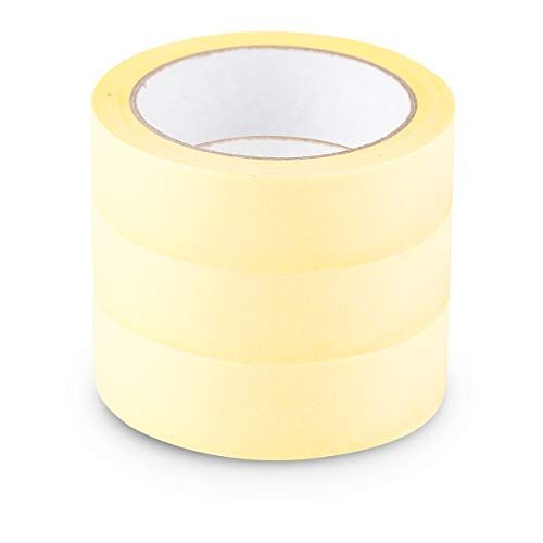 SCLEY Afdekband - 30mm x 33m - 3 stuks - Geel - Schilderstape