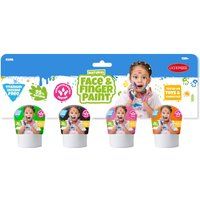 Top1Toys Natural Face & Finger Paint 2 Pack Assorti