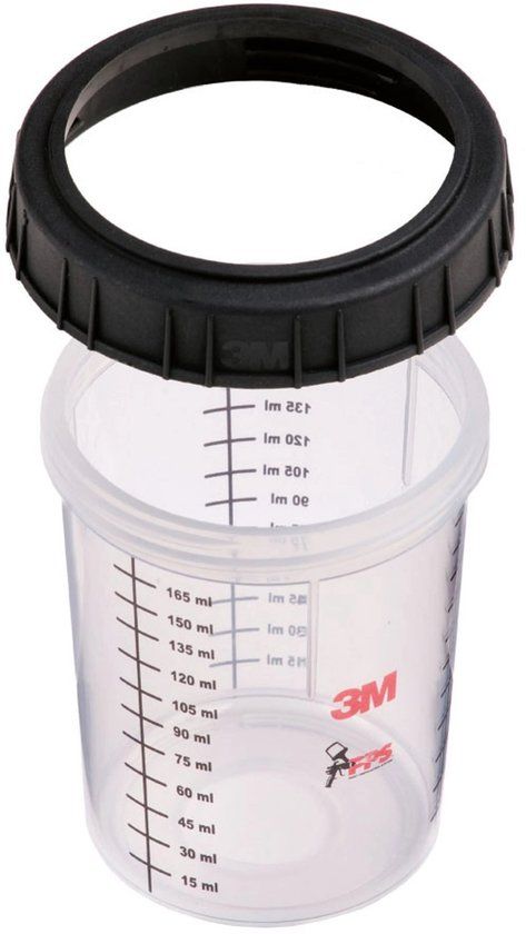 3M PPS MINI Buitenbeker met sluitring - 2 stuks