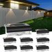 Lampes solaires d'extérieur, IP65, lumière blanc chaud, set de 8 pièces