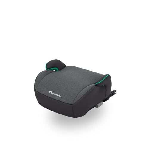 Bebeconfort Manga i-Fix-zitverhoger, ISOFIX-zitverhoger, Lichtgewicht zitverhoger voor in de auto, vanaf 6 jaar tot 12 jaar, 22-36 kg, 128-150 cm, Tinted Graphite
