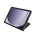Samsung Book cover beschermhoes met standaardfunctie voor Galaxy Tab A9+, zwart