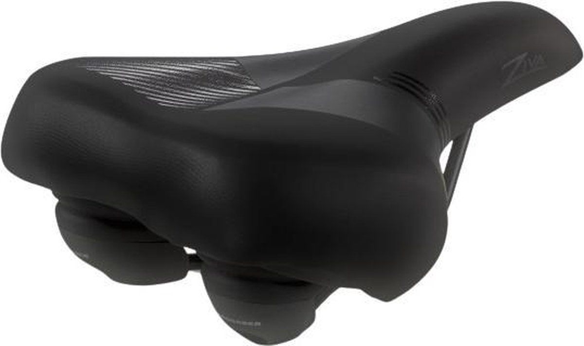 Monte Grappa Ziva Plus Skay Zadel Unisex Elastomeer Zwart - 8718849002773