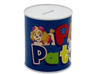 CyP Brands Paw Patrol spaarpot, beker, thermo-spaarpot, verzegeld, besparing, munten en bankbiljetten, meerkleurig, officieel product
