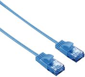Hama Slim-Flexible CAT6 1.5m netwerkkabel Blauw 1,5 m U/UTP (UTP)
