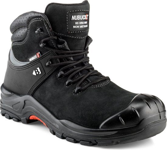 Buckler Boots Nubuckz Instapper NKZ102BLK S3S 2.0 - Zwart - 40