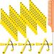 Dailygoods - 48 Permanente Haarstaafjes - Koude Golf - Jaune et Orange