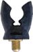 Lineaeffe Soft Brass Screw Head Rest Back Rod Pod Noir Noir Taille unique
